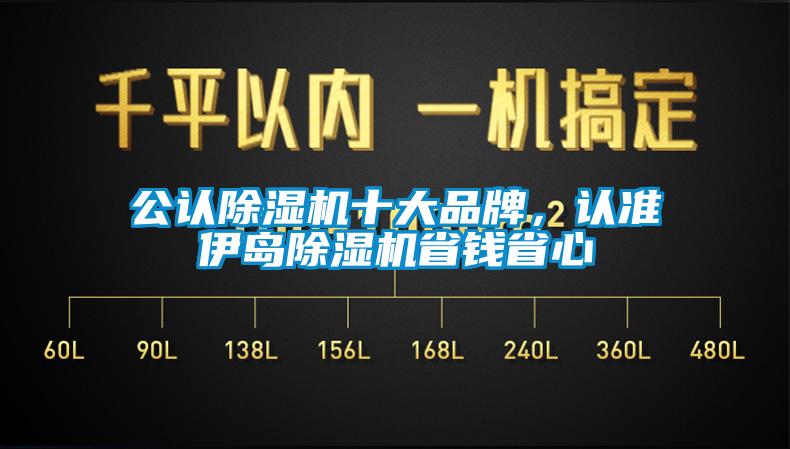 公認除濕機十大品牌，認準伊島除濕機省錢省心