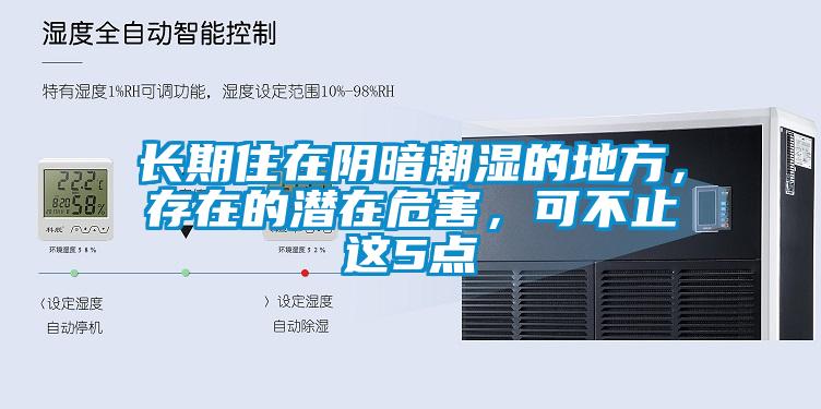 長期住在陰暗潮濕的地方，存在的潛在危害，可不止這5點