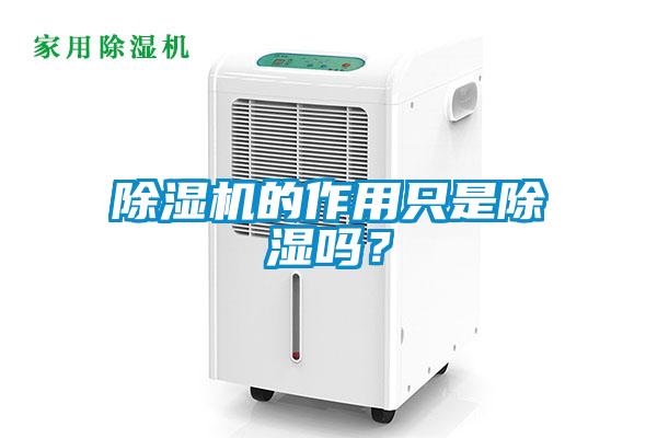 除濕機的作用只是除濕嗎？