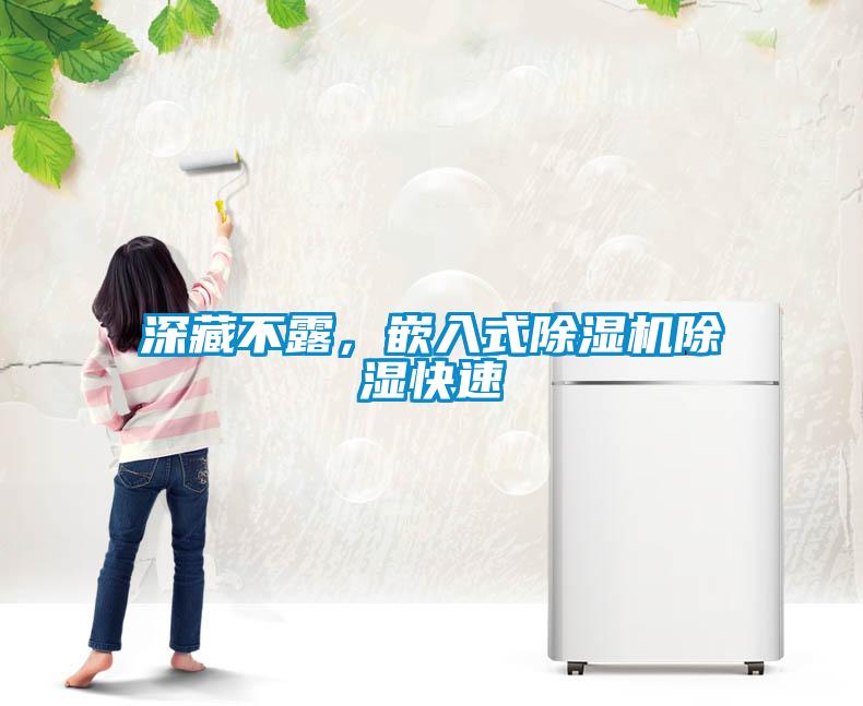 深藏不露，嵌入式除濕機(jī)除濕快速