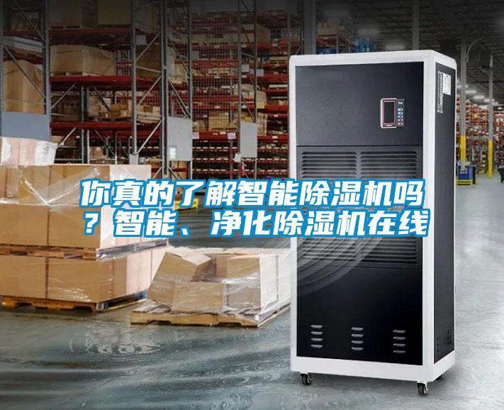 你真的了解智能除濕機嗎？智能、凈化除濕機在線