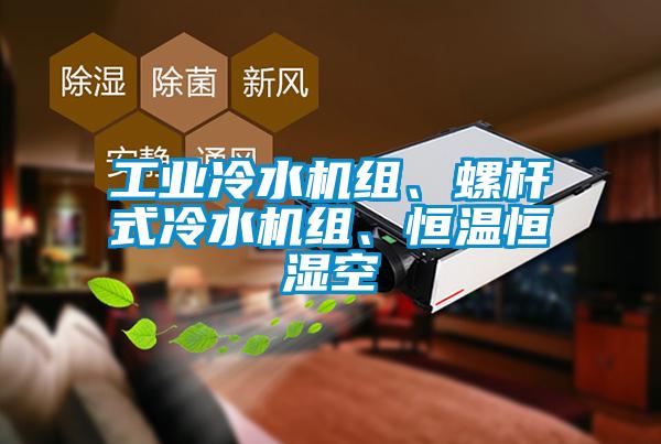 工業(yè)冷水機(jī)組、螺桿式冷水機(jī)組、恒溫恒濕空