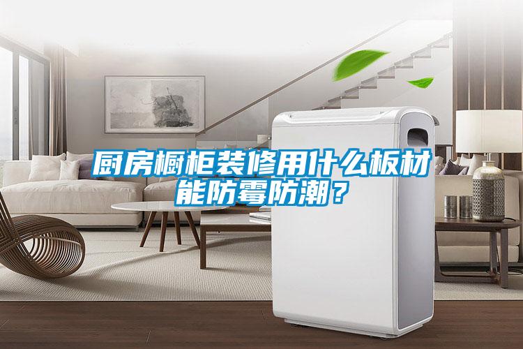 廚房櫥柜裝修用什么板材能防霉防潮？