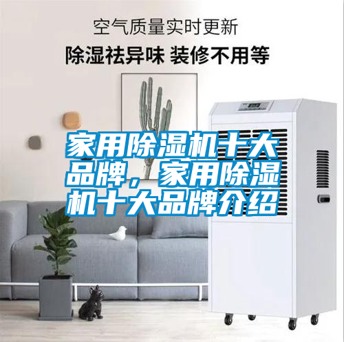 家用除濕機十大品牌，家用除濕機十大品牌介紹