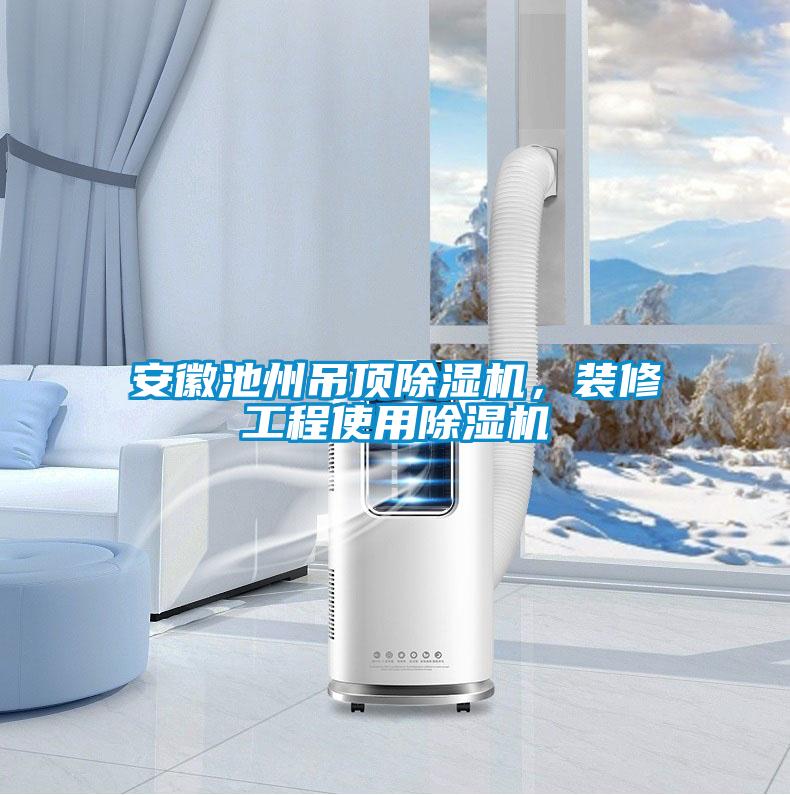 安徽池州吊頂除濕機(jī)，裝修工程使用除濕機(jī)