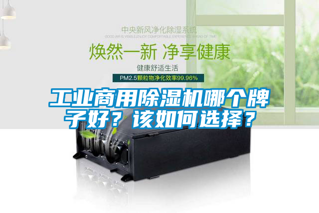 工業(yè)商用除濕機(jī)哪個牌子好？該如何選擇？