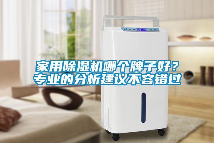 家用除濕機哪個牌子好？專業的分析建議不容錯過