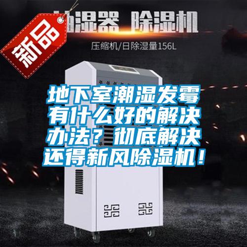 地下室潮濕發霉有什么好的解決辦法？徹底解決還得新風除濕機！