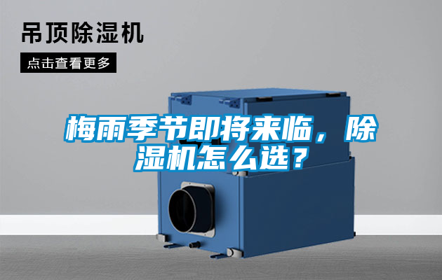梅雨季節即將來臨，除濕機怎么選？