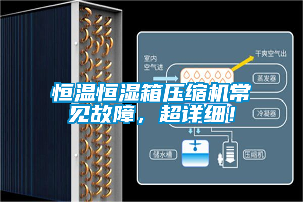 恒溫恒濕箱壓縮機(jī)常見故障，超詳細(xì)！