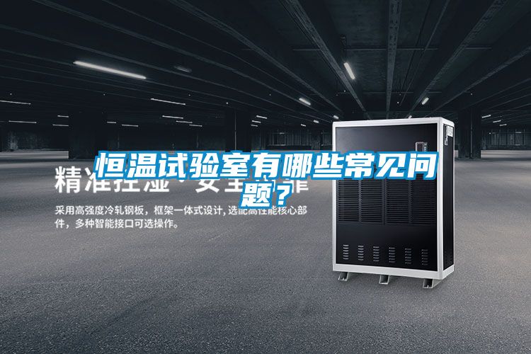 恒溫試驗室有哪些常見問題？